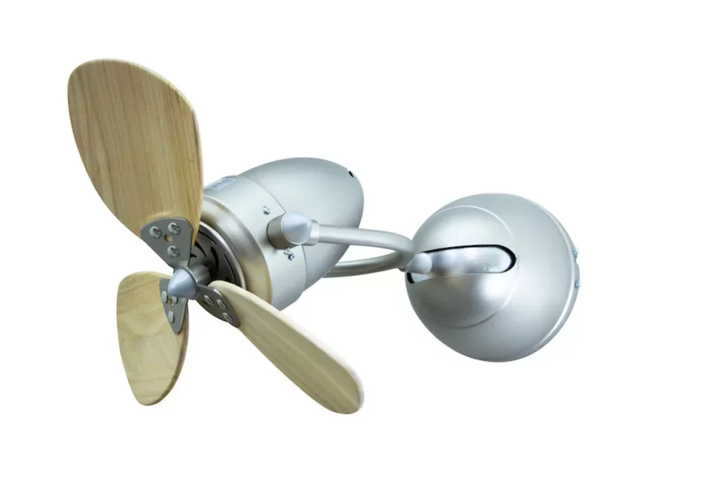 Wall/Corner 3 blades ceiling fan - Vento Fino 3