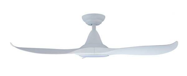 Efenz-Rod-Ceiling-Fan_With_Light_White