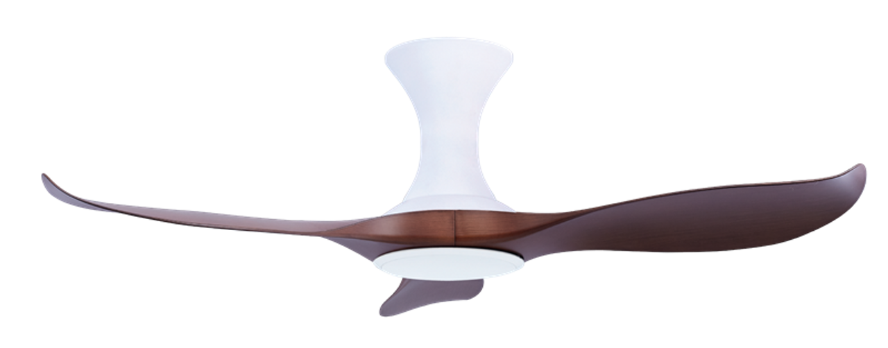 Efenz_White_Dutch_Cocoa_463_Hugger_Ceiling_Fan_without_Light