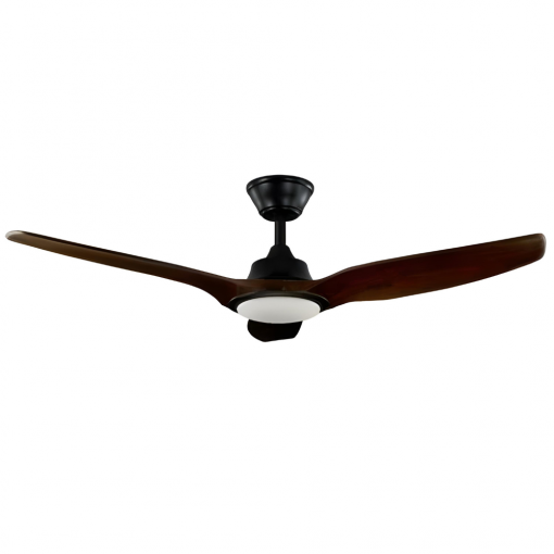 Slim Ceiling Fan Silent Dining Room Fashionable LED Light